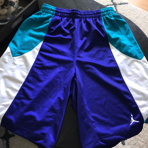 charlotte hornets purple shorts